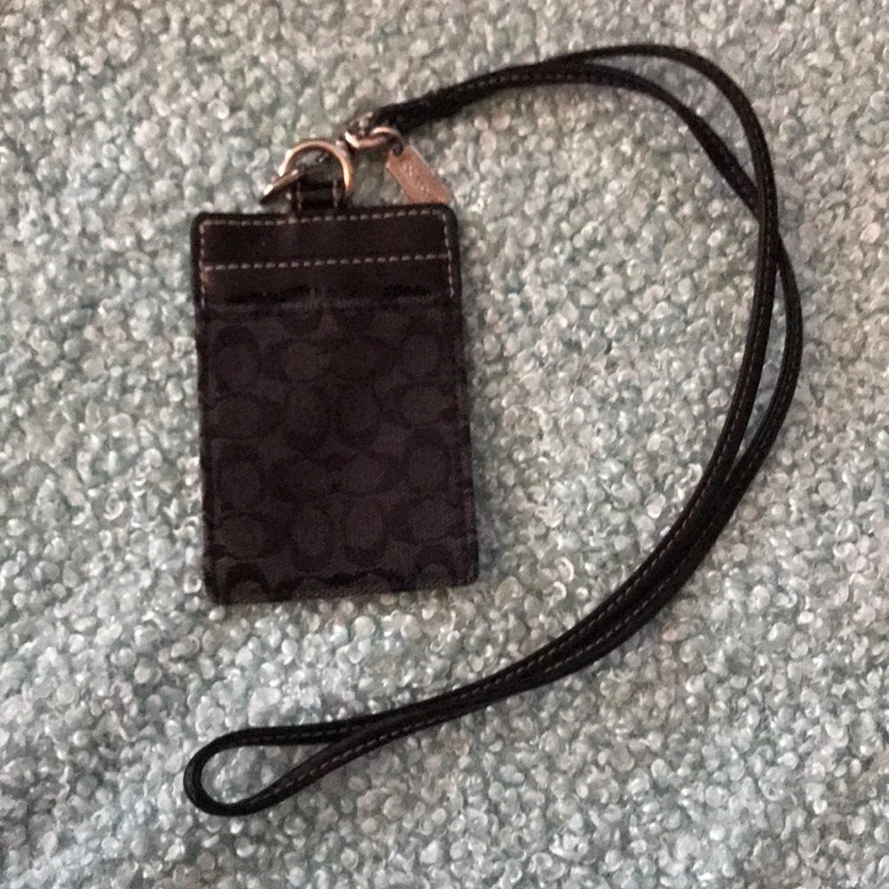 Coach lanyard